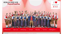 Desktop Screenshot of hergolshaeuser.de